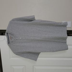 3 Button Short Sleeve Henley Shirt